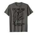Cycling Dad Like Normal Dad But Cooler T-Shirt - Graphic Print Men Women - T-Shirt, Sweatshirt, Hoodie