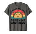 Love Sunshine Taco Cinco Mayo T-Shirt - Casual Everyday Wear for Adults - T-Shirt, Sweatshirt, Hoodie