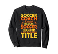 Soccer Coaching Training Trainer Sweatshirt - Custom Art Print for Adults - T-Shirt, Sweatshirt, Hoodie