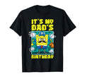 Spongebob My Dads Birthday Baseball T-Shirt - Aesthetic Graphic for Adults - T-Shirt, Sweatshirt, Hoodie