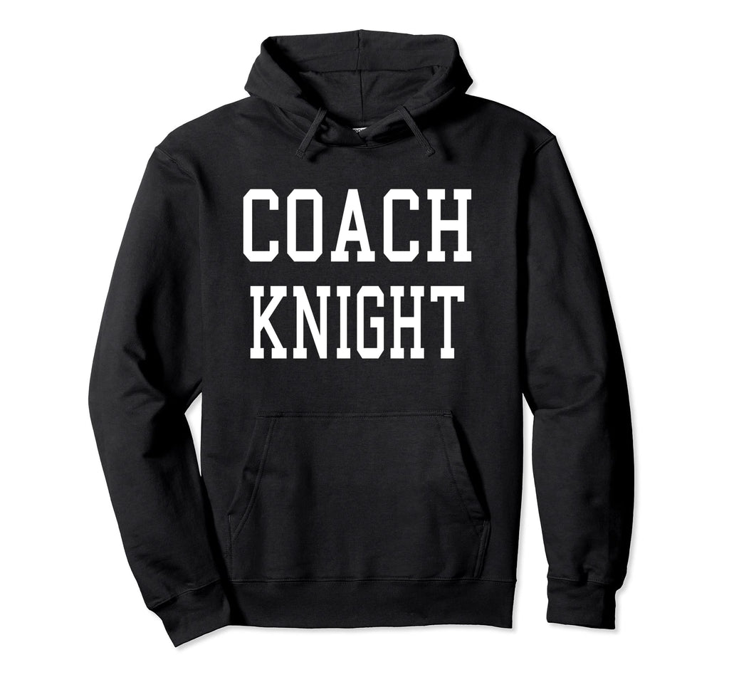 Coach Knight Custom Football Soccer Hoodie - Minimalist Print for Adults - T-Shirt, Sweatshirt, Hoodie
