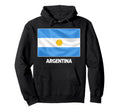 Argentina Flag Sun May Soccer Supporters Hoodie - Trendy Graphic Unisex - T-Shirt, Sweatshirt, Hoodie