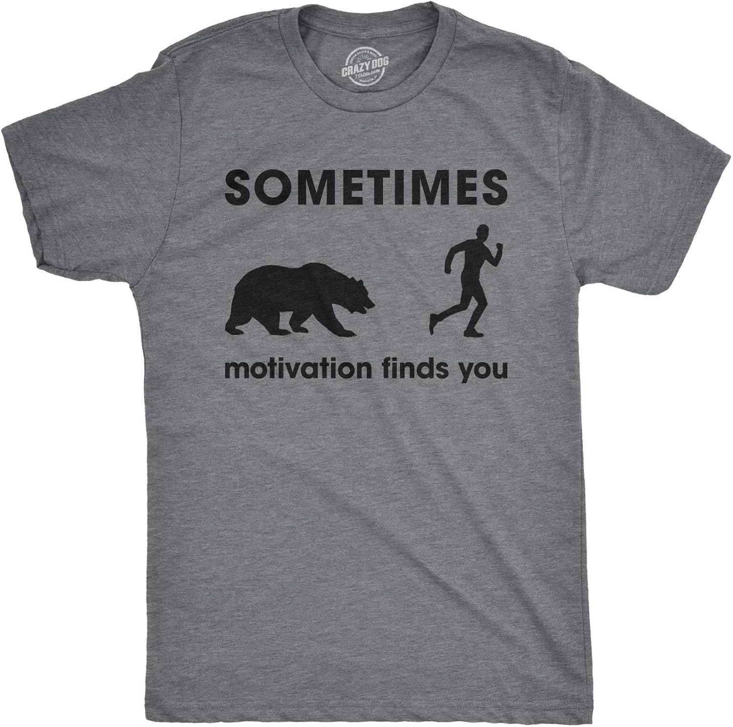Crazy Dog Mens Funny Sarcastic Humor Adult Joke for - Adult & Kids T-Shirts, Sweatshirts & Hoodies apparel design preview 1
