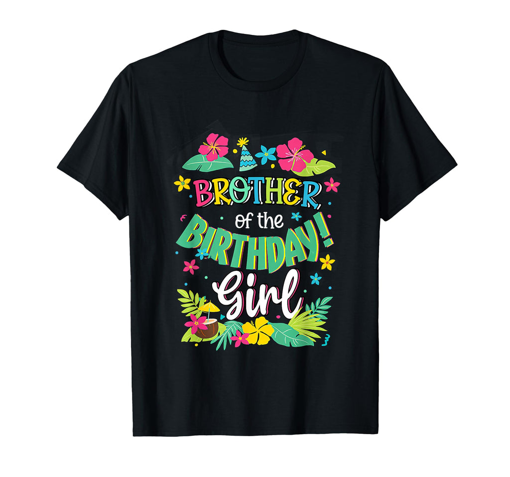 Brother Birthday Aloha Hawaii Party 1St T-Shirt - Unique Graphic Unisex - T-Shirt, Sweatshirt, Hoodie