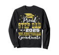 Proud Step Dad 2025 Valedictorian Class Sweatshirt - Trendy Graphic Unisex - T-Shirt, Sweatshirt, Hoodie