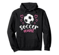 Soccer Aunt Soccer Player Aunt Hoodie - Aesthetic Graphic for Adults - T-Shirt, Sweatshirt, Hoodie