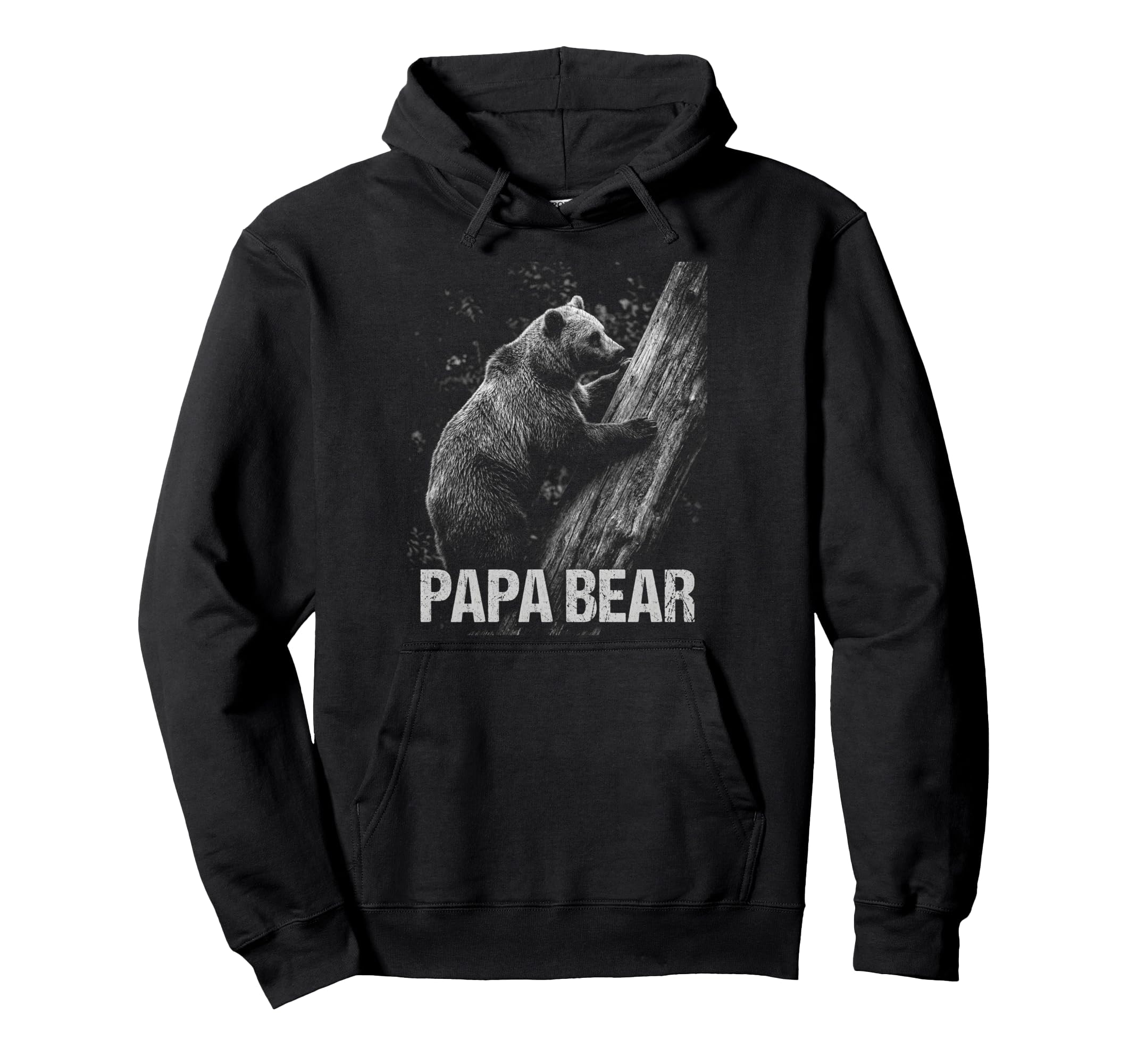 Papa Bear Family Matching Dad Hoodie - Trendy Graphic Unisex - T-Shirt, Sweatshirt, Hoodie