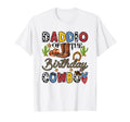 Daddio Birthday Cowboy Western Birthday T-Shirt - Custom Art Print Unisex - T-Shirt, Sweatshirt, Hoodie