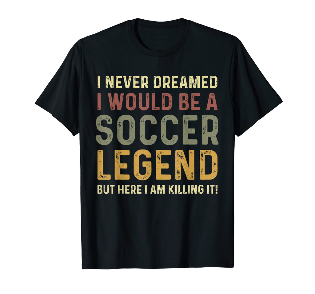 Soccer Legend Soccer Player T-Shirt - Trendy Graphic for Adults - T-Shirt, Sweatshirt, Hoodie