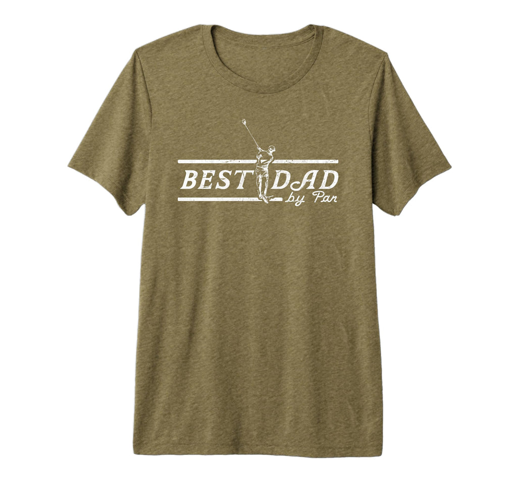 Mens Best Dad Par Funny Mens Golfing T-Shirt - Unique Graphic for Adults - T-Shirt, Sweatshirt, Hoodie