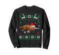 Ugly Platypus Lover Santa Hat Sweatshirt - Custom Art Print Men Women - T-Shirt, Sweatshirt, Hoodie