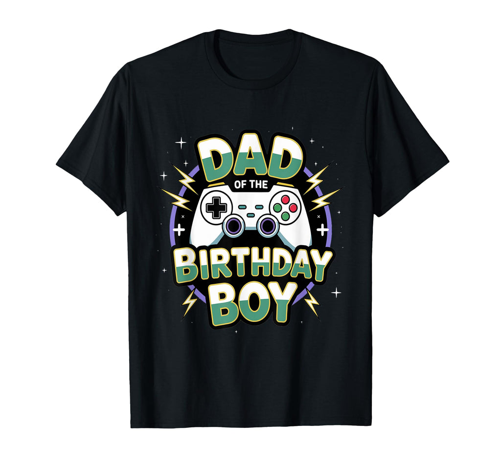 Dad Birthday Matching Video Gamer T-Shirt - Graphic Print for Adults - T-Shirt, Sweatshirt, Hoodie