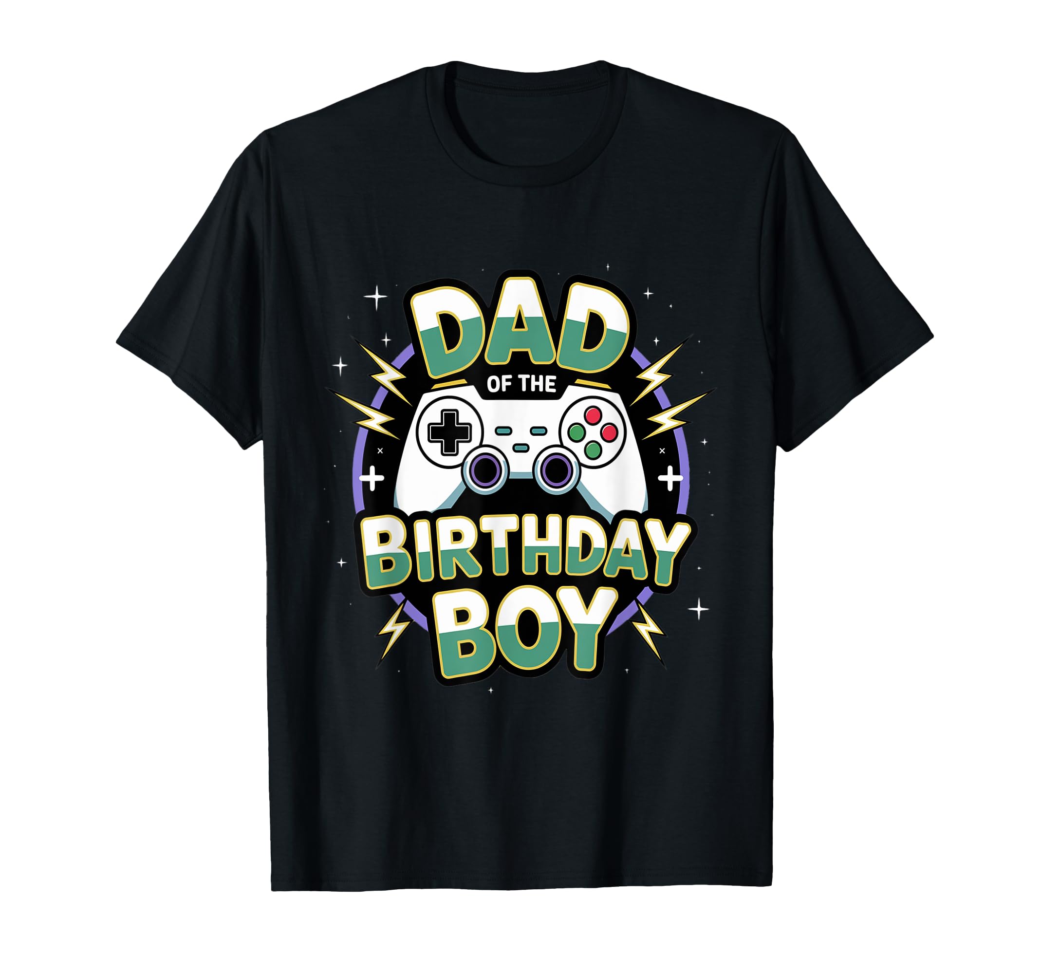 Dad Birthday Matching Video Gamer T-Shirt - Graphic Print for Adults - T-Shirt, Sweatshirt, Hoodie