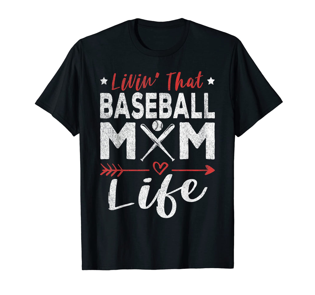 Funny Baseball Mom Ball Mom Baseball T-Shirt - Novelty Apparel for Adults - T-Shirt, Sweatshirt, Hoodie