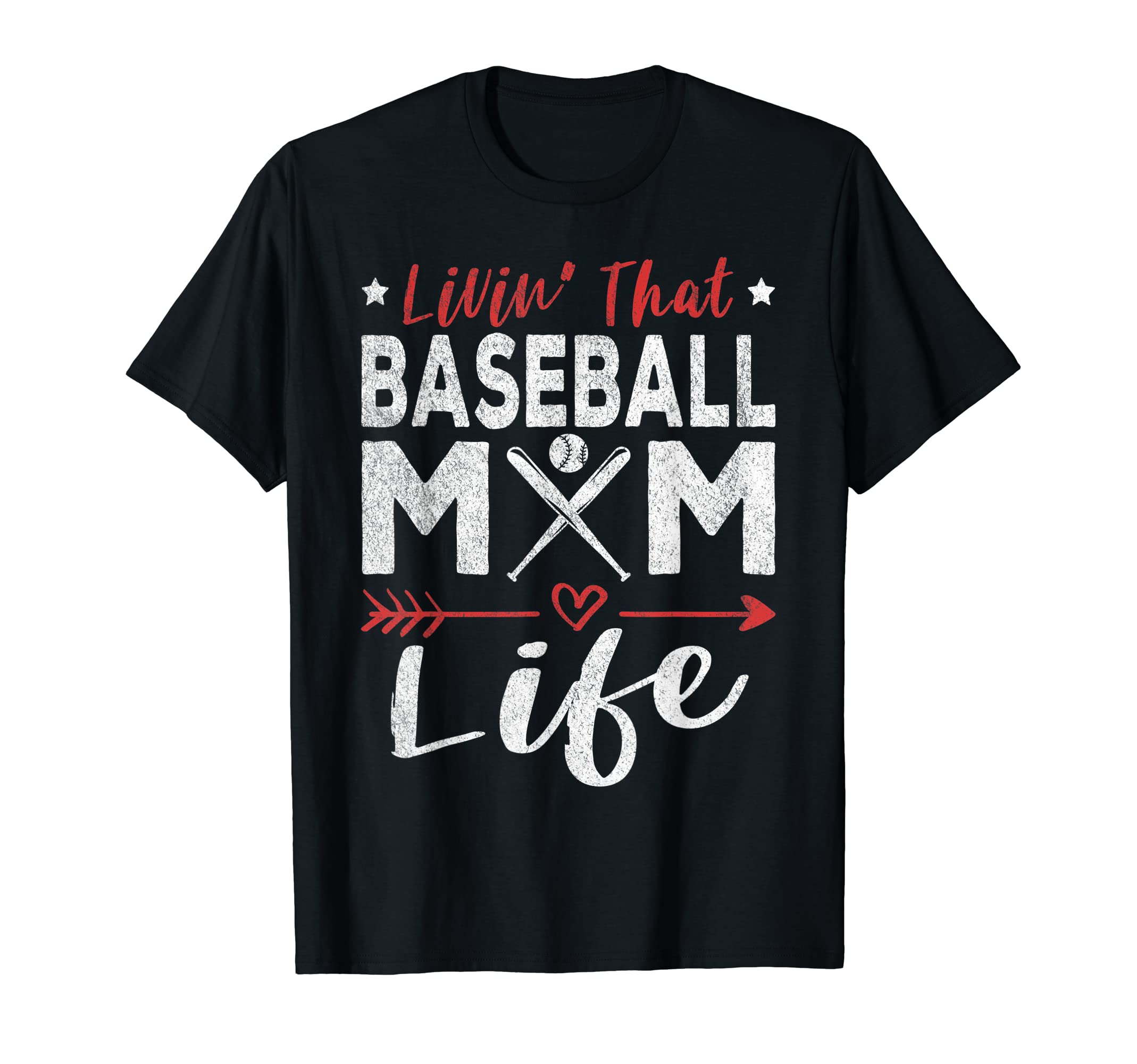 Funny Baseball Mom Ball Mom Baseball T-Shirt - Novelty Apparel for Adults - T-Shirt, Sweatshirt, Hoodie