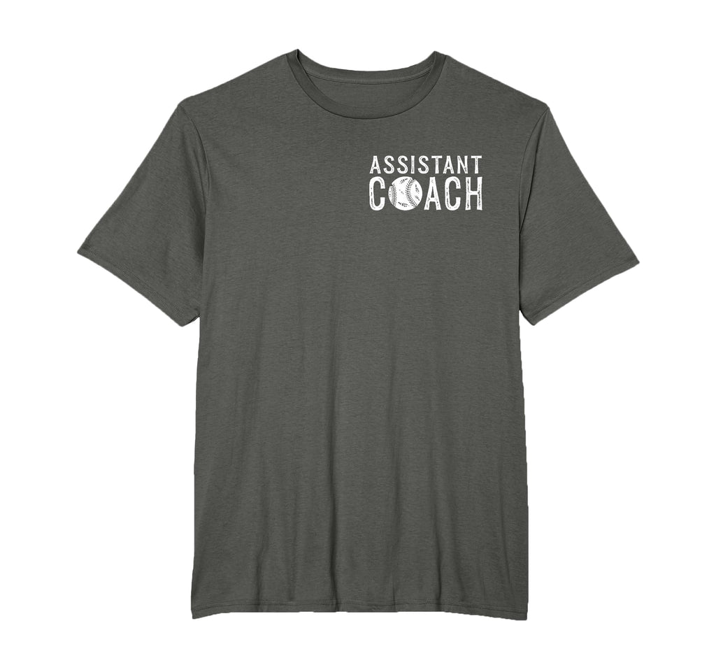 Coaching Assistant Baseball Assistant Coach T-Shirt - Graphic Print Unisex - T-Shirt, Sweatshirt, Hoodie