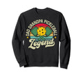 Dad Grandpa Pickleball Legend Sweatshirt - Custom Art Print for Adults - T-Shirt, Sweatshirt, Hoodie