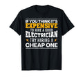 Funny Electrician Art Dad T-Shirt - Aesthetic Graphic Men Women - T-Shirt, Sweatshirt, Hoodie