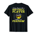 Mens My Favorite Softball Player Calls T-Shirt - Custom Art Print Unisex - T-Shirt, Sweatshirt, Hoodie