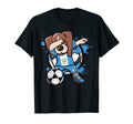 Dabbing Beagle Dog Guatemala Soccer T-Shirt - Custom Art Print Men Women - T-Shirt, Sweatshirt, Hoodie