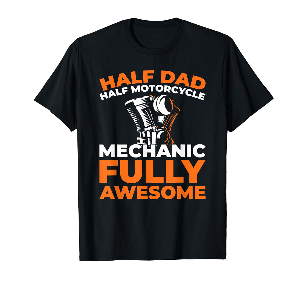 Motorcycle Mechanic Workshop T-Shirt - Fun Novelty Design for Adults - T-Shirt, Sweatshirt, Hoodie