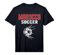 Morocco Soccer Ball Net Moroccan T-Shirt - Novelty Apparel for Adults - T-Shirt, Sweatshirt, Hoodie