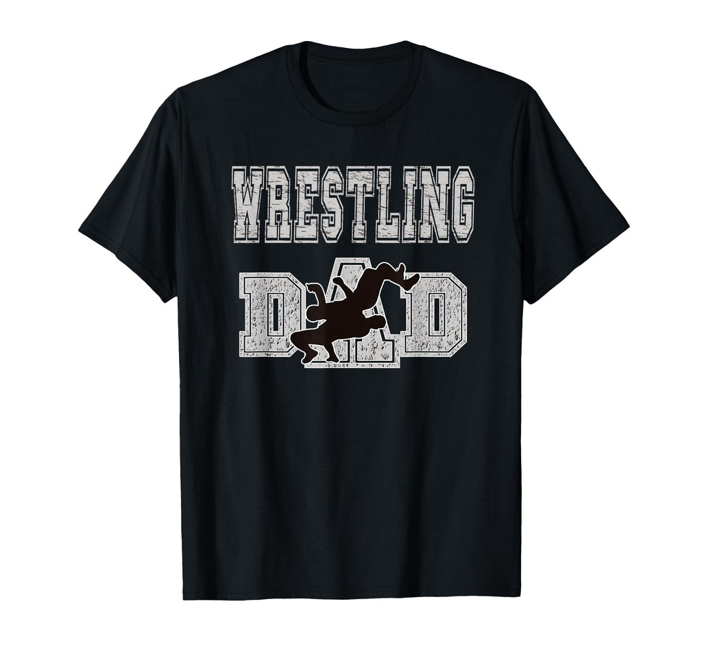 Wrestling Dad Take Down Wrestling T-Shirt - Casual Everyday Wear Unisex - T-Shirt, Sweatshirt, Hoodie
