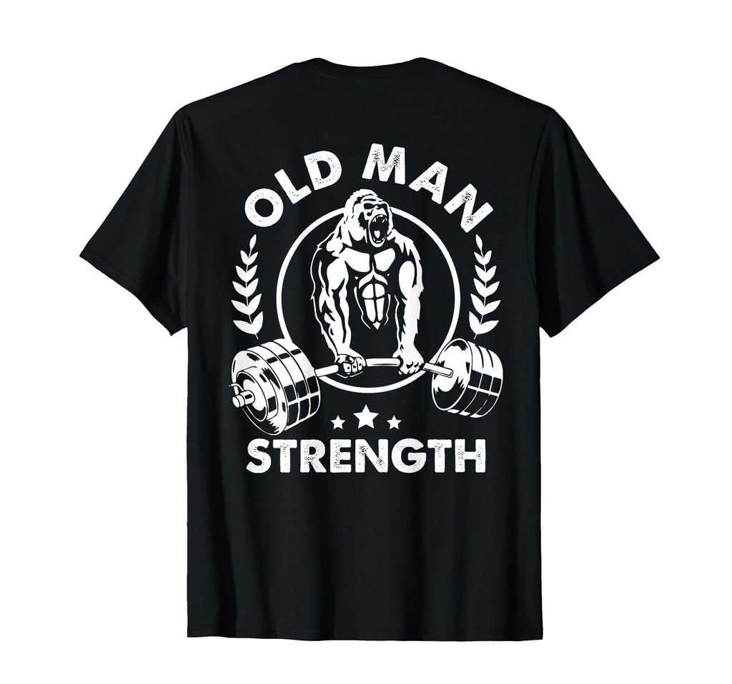 Old Strength Retired Grandpa 2026 T-Shirt - Graphic Print Unisex - T-Shirt, Sweatshirt, Hoodie