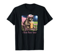 Raccoon Soccer Field Caffeinated Mom T-Shirt - Minimalist Print for Adults - T-Shirt, Sweatshirt, Hoodie