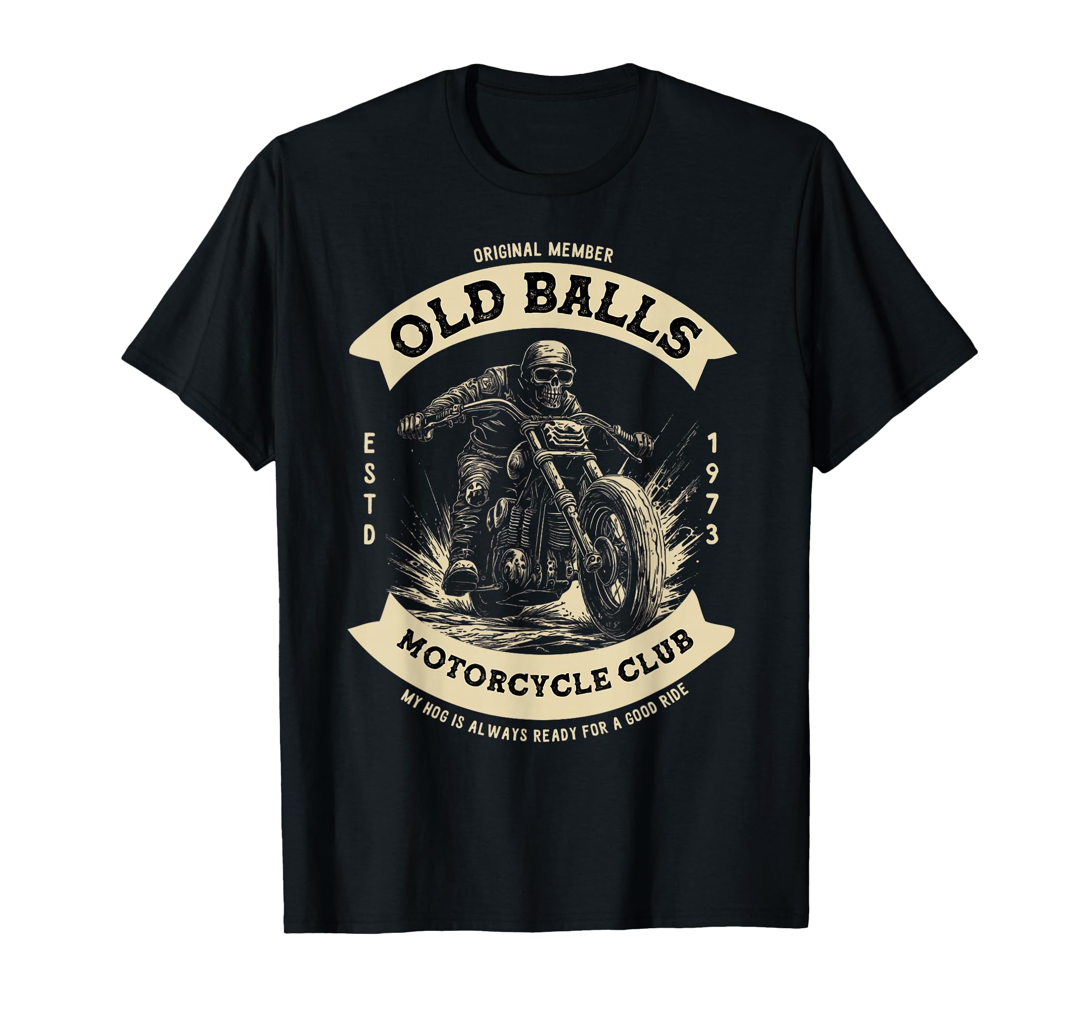 Funny 50Th Birthday Motorcycle Biker T-Shirt - Custom Art Print Men Women - T-Shirt, Sweatshirt, Hoodie