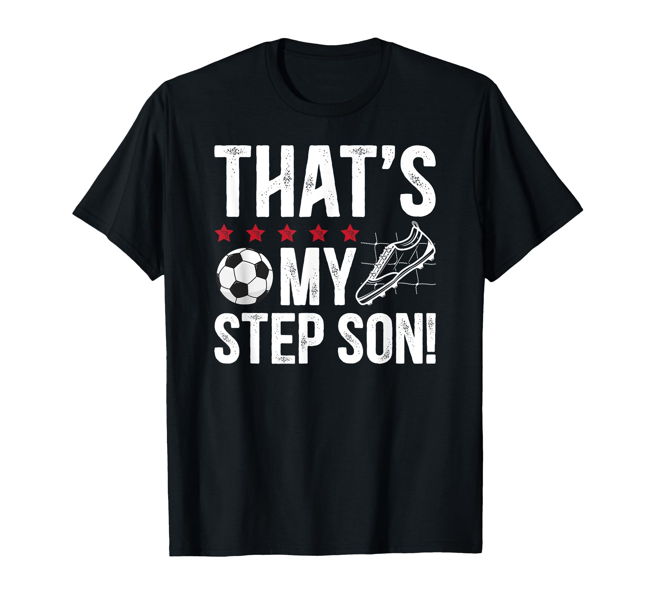 Proud Soccer Step Dad Soccer Player T-Shirt - Streetwear Style for Adults - T-Shirt, Sweatshirt, Hoodie