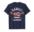 Hawaii Lacrosse Aloha State Flag Lax T-Shirt - Custom Art Print Men Women - T-Shirt, Sweatshirt, Hoodie