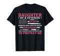 Daughter Veteran Fathers Day Veteran T-Shirt - Trendy Graphic Men Women - T-Shirt, Sweatshirt, Hoodie