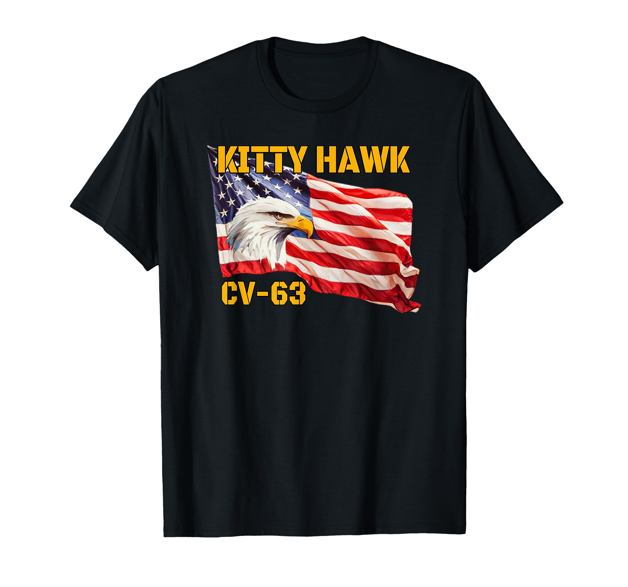 Warship Kitty Hawk Cv 63 Aircraft T-Shirt - Streetwear Style Men Women - T-Shirt, Sweatshirt, Hoodie