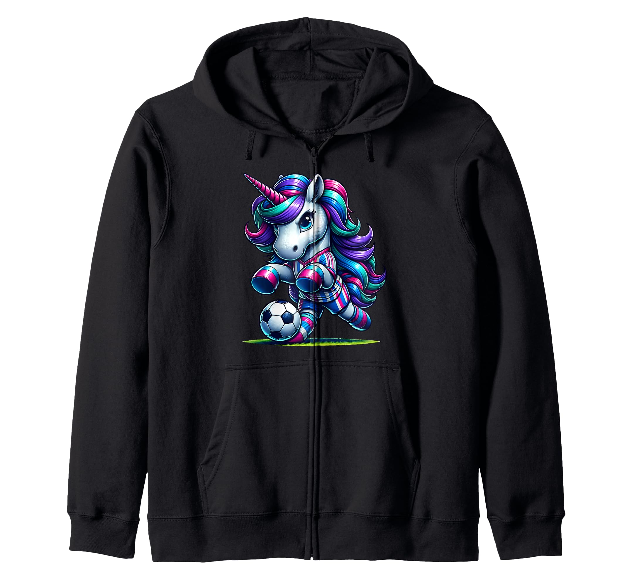 Soccer Unicorns Mom Aunt Sister T-Shirt - Minimalist Print for Adults - T-Shirt, Sweatshirt, Hoodie