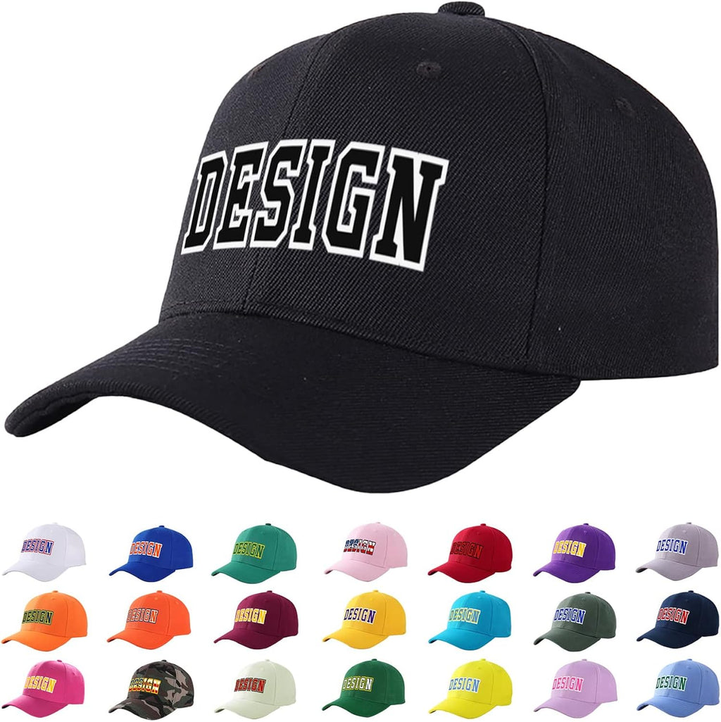 Custom Baseball Hat Printed Your Own Text Logo - Adult & Kids T-Shirts, Sweatshirts & Hoodies apparel design preview 1