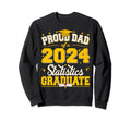 Proud Dad 2024 Statistics Graduate Sweatshirt - Novelty Apparel Unisex - T-Shirt, Sweatshirt, Hoodie