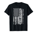 Soccer Dad American Flag Patriotic T-Shirt - Graphic Print for Adults - T-Shirt, Sweatshirt, Hoodie