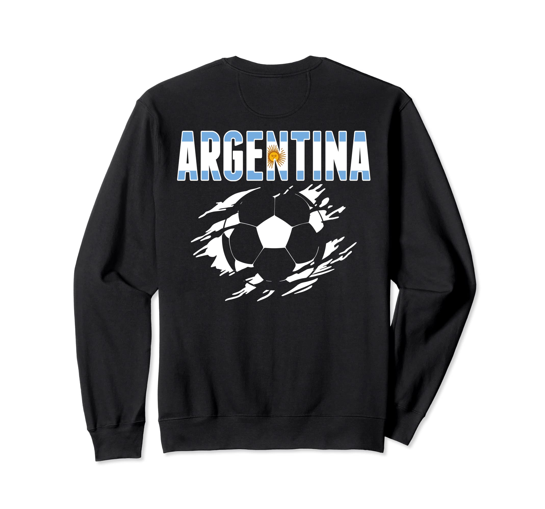 Argentina Soccer Fans Jersey Sweatshirt - Minimalist Print for Adults - T-Shirt, Sweatshirt, Hoodie