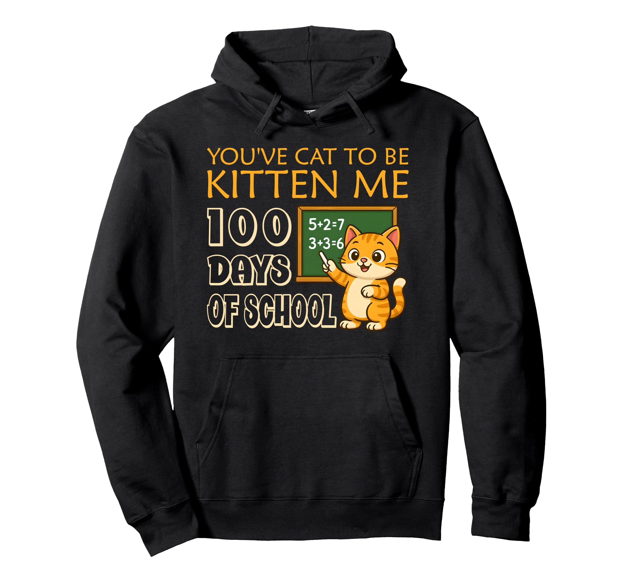 Funny Cat Math 100 Days School 67 Meme Hoodie - Aesthetic Graphic Men Women - T-Shirt, Sweatshirt, Hoodie