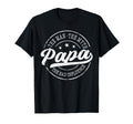 Papa Myth Bad Influence Emblem T-Shirt - Aesthetic Graphic for Adults - T-Shirt, Sweatshirt, Hoodie