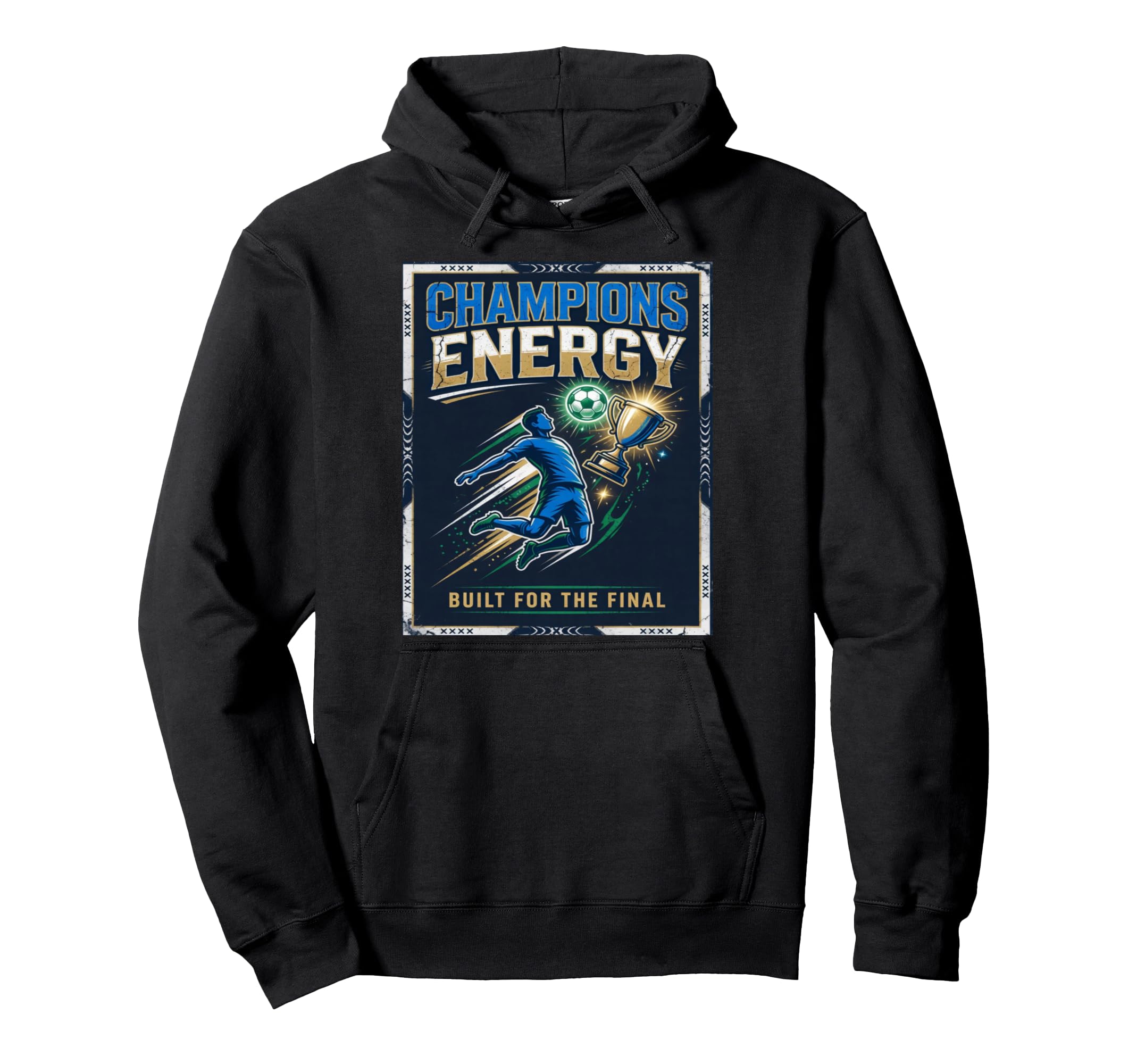 Jfootball Soccer Champions Hoodie - Custom Art Print Men Women - T-Shirt, Sweatshirt, Hoodie
