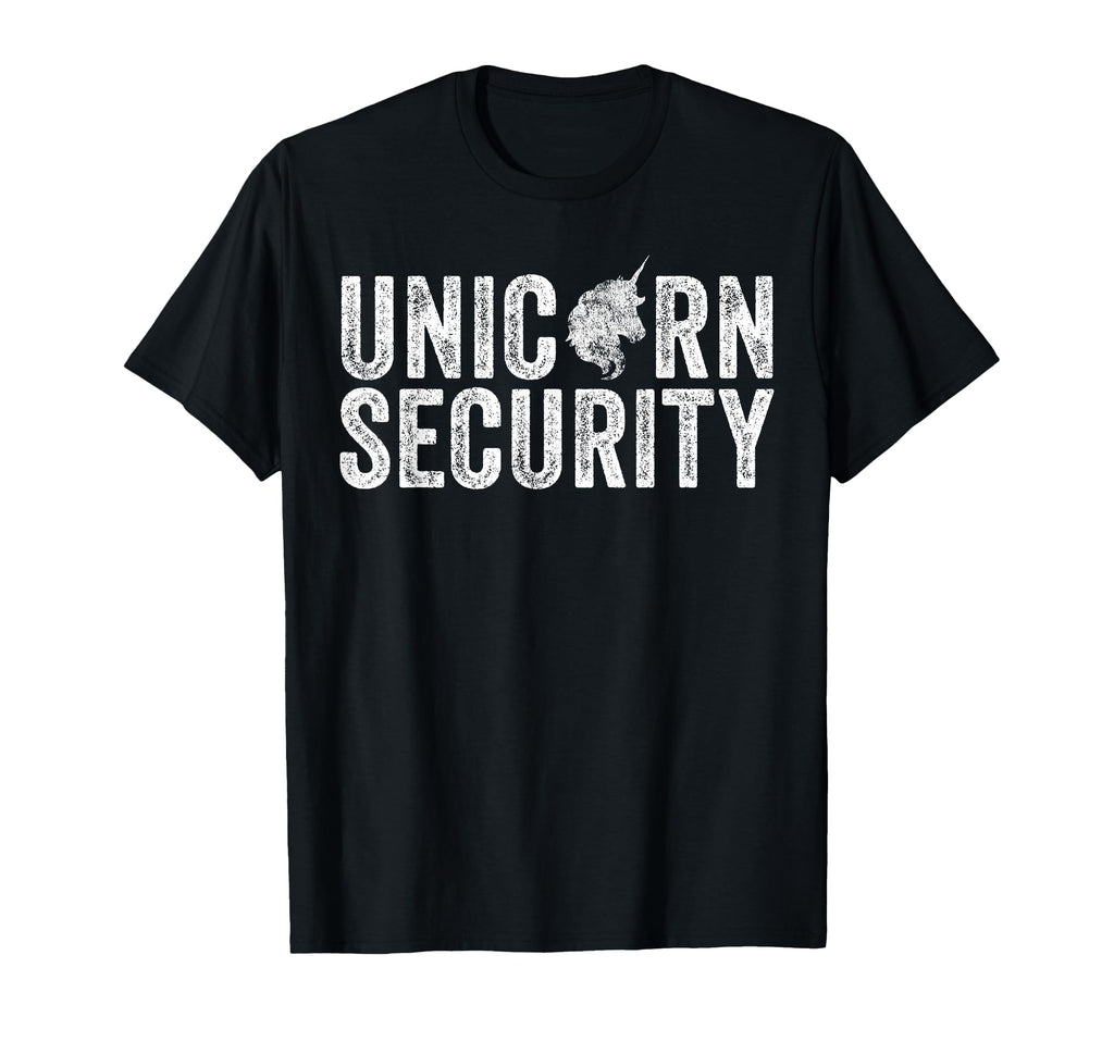 Unicorn Security Halloween Costume T-Shirt - Minimalist Print for Adults - T-Shirt, Sweatshirt, Hoodie