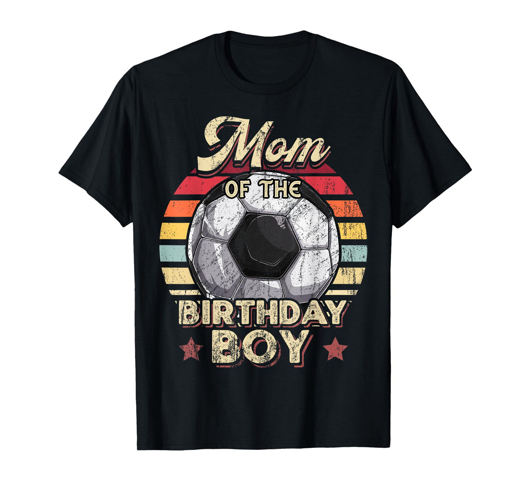 Mom Birthday Soccer Birthday Party T-Shirt - Aesthetic Graphic for Adults - T-Shirt, Sweatshirt, Hoodie
