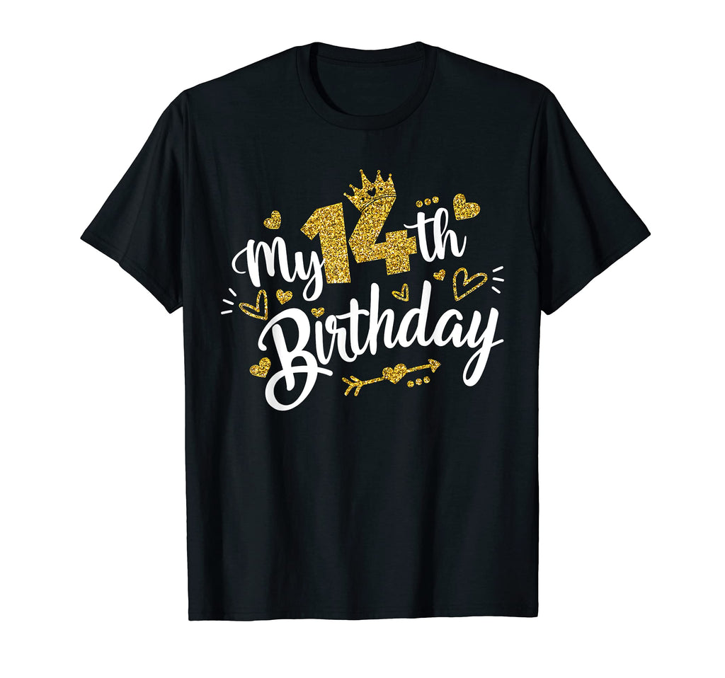 Birthday Its My 14Th Birthday 14 T-Shirt - Streetwear Style Men Women - T-Shirt, Sweatshirt, Hoodie