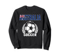 Australia Soccer Fans Jersey Sweatshirt - Trendy Graphic Men Women - T-Shirt, Sweatshirt, Hoodie