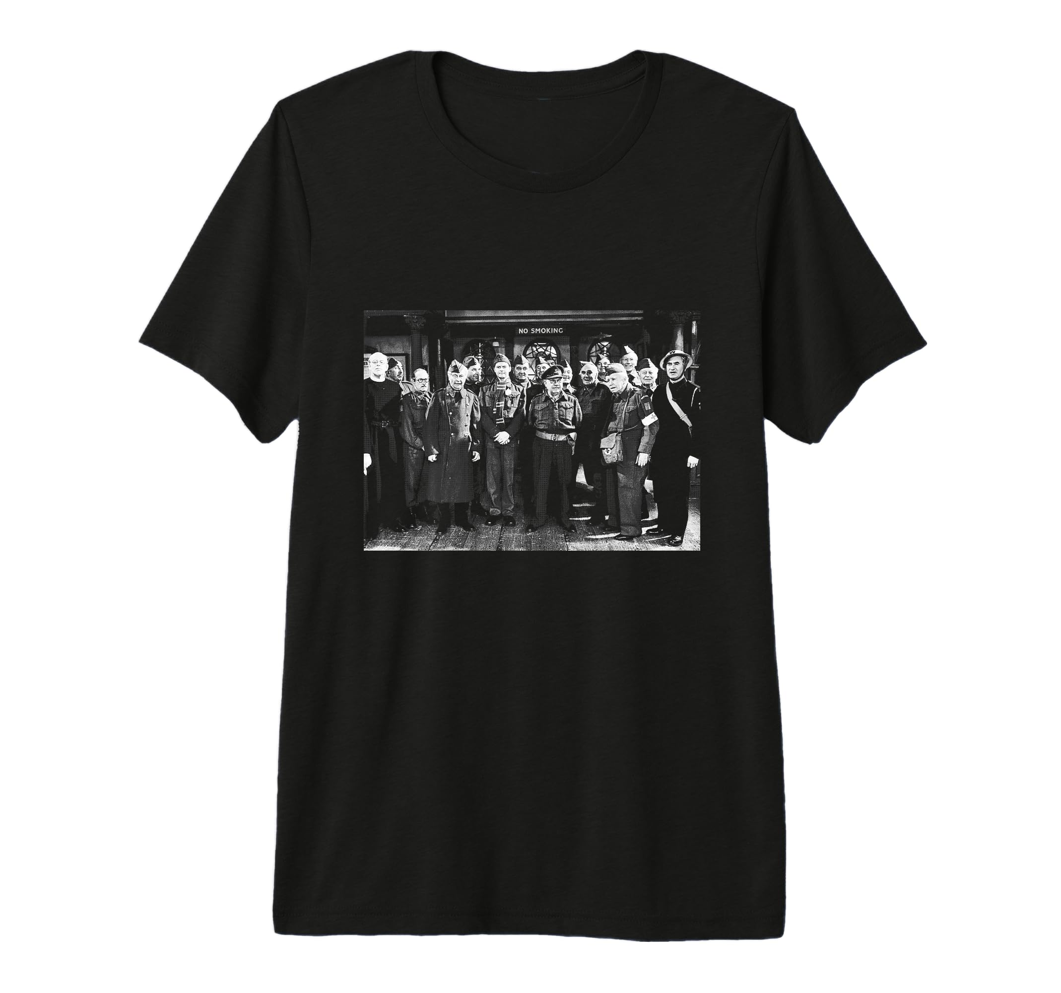 Dads Army Tv Series Cast Photo T-Shirt - Casual Everyday Wear for Adults - T-Shirt, Sweatshirt, Hoodie