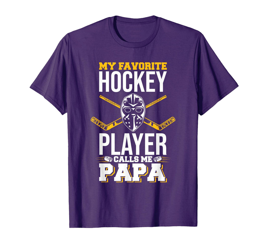 My Favorite Hockey Player Calls Me T-Shirt - Trendy Graphic for Adults - T-Shirt, Sweatshirt, Hoodie