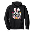 Matching Easter Soccer Bunny Hoodie - Casual Everyday Wear for Adults - T-Shirt, Sweatshirt, Hoodie