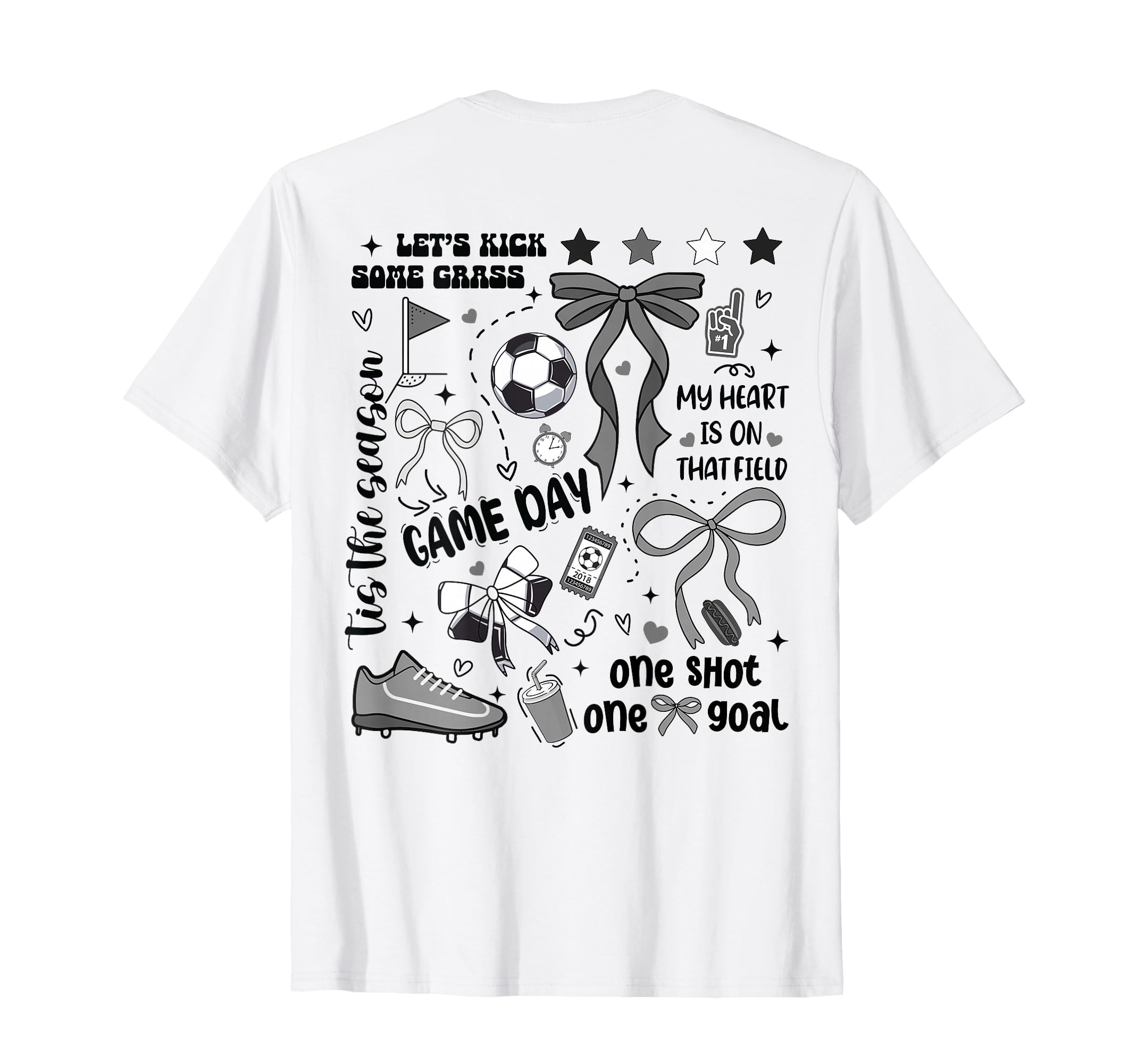 Soccer Streetwear Preppy Soccer Game Day T-Shirt - Streetwear Style Unisex - T-Shirt, Sweatshirt, Hoodie